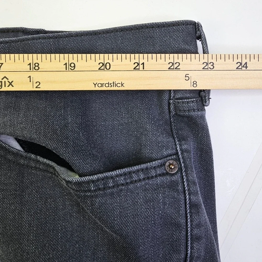 Levis 541 Athletic Taper Mens Jeans 46x29 Dark Gray Charcoal Stretch 187570019